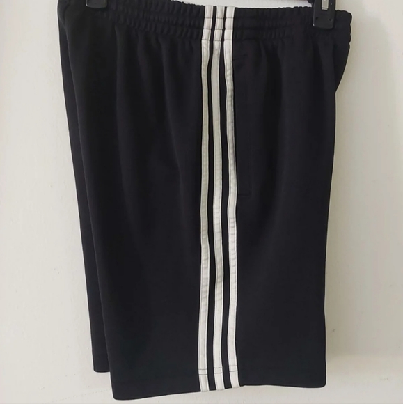 ADIDAS ORIGINALS MENS 3 STRIPE ATHLETIC SHORTS - Picture 7 of 12